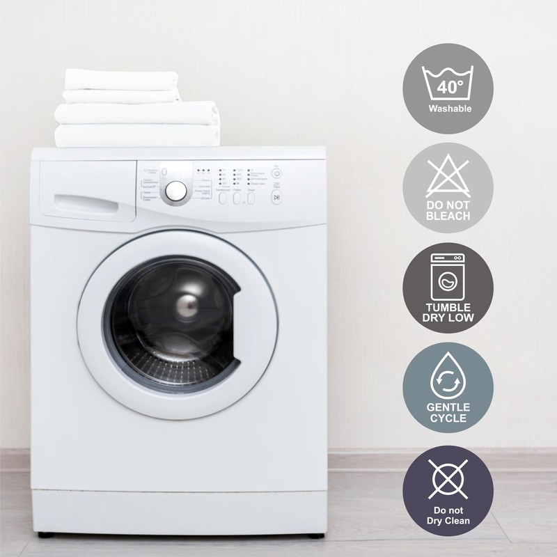 R&Z Extra Deep Polycotton Non Iron Fitted Sheet Easy Care