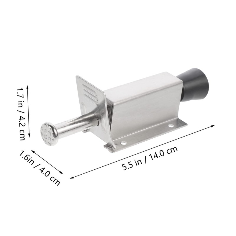Tofficu Stainless Steel Step Door Stopper Door Holder for Any
