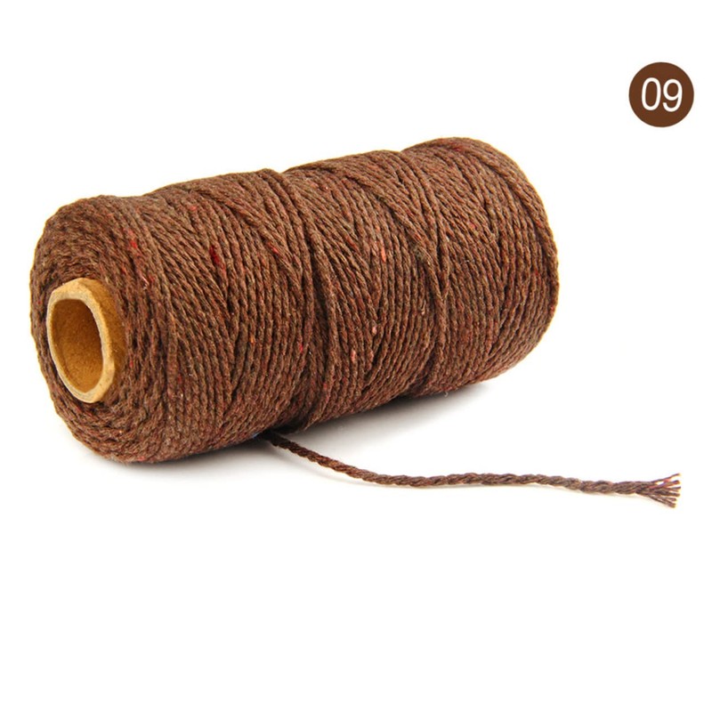 Operitacx DIY Art Craft Essential 4 Rolls 2mm Thick Braided