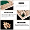 AMEROUS 1-4 Players Shut The Box Dice Game,Classic 4 Sided