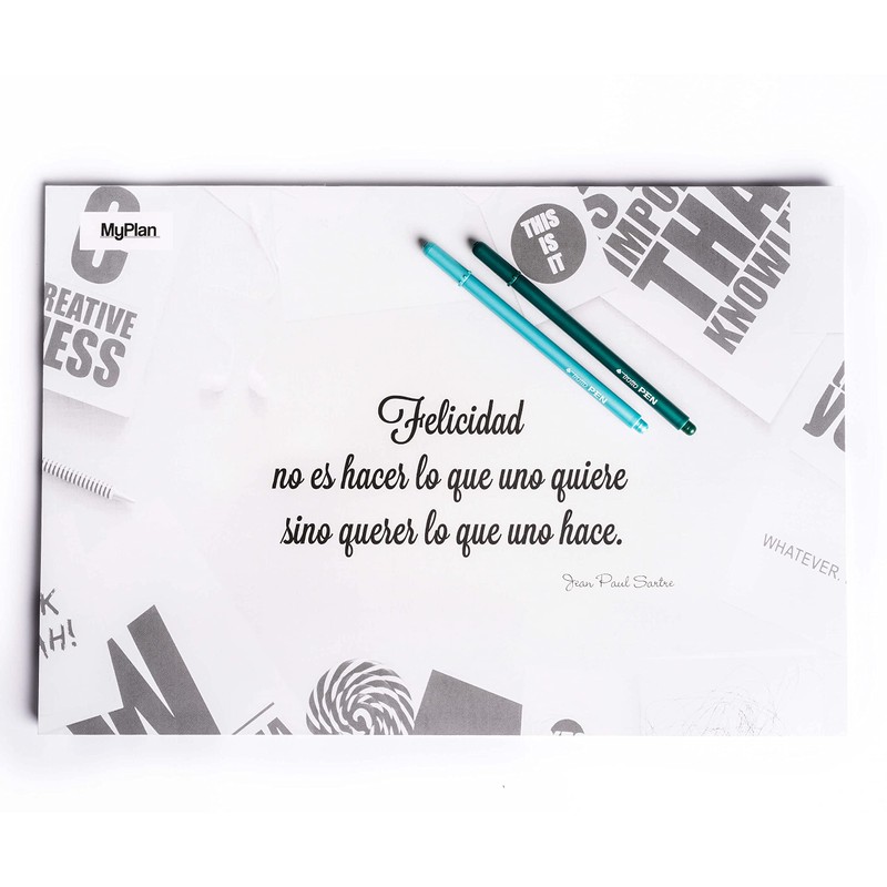 Spanish Weekly Planner - Semanario A4 32 x 22 –