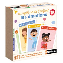 Nathan - To the Rhythm of the Child Emotions - Card Game and Couple for Children - 3 to 7 Years