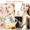 BOSMIOW 20Pcs 5ml Clear Glass Mist Spray Bottle Refillable Mini