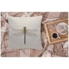 WONDERTIFY Dragonfly Cushion Cover Darner Dragonfly Clipping Path Decorative Throw
