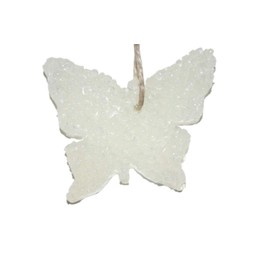 ChicWick Car Candle Leather and Lace Butterfly Shape Car Freshener Fragrance