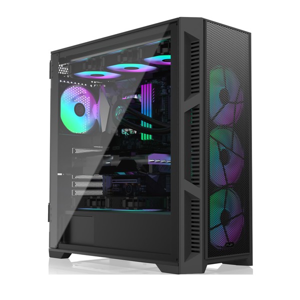 RAIJINTEK PONOS Ultra MS4 E-ATX Mid Tower PC Case, Opening