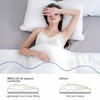 MEELUS Lightweight Comforter Cooling White, Soft Breathable Queen Size Warm