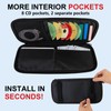 BGMTIMAI Car Sun Visor Organizer with Extendable Sunshade,Upgraded Version Multi-Pocket