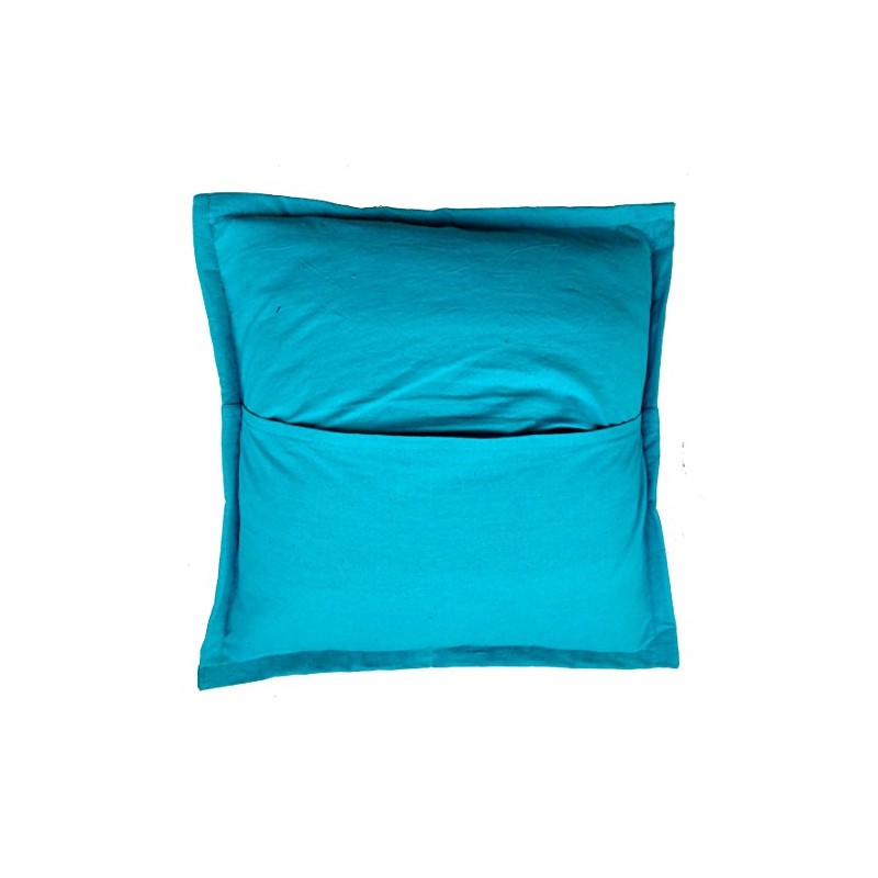 Rastogi Handicrafts Decorative Throw Pillow Cases, Embroidered Cotton Cushion Cover