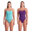 ARENA Women's Standard Challenge Back Performance Solid Reversible One Piece