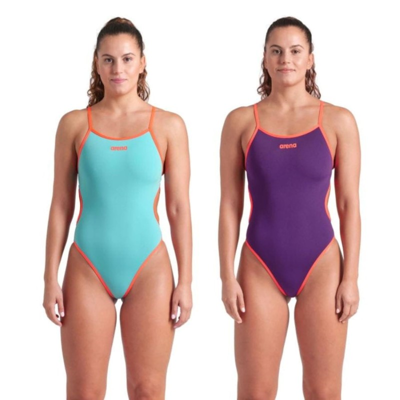 ARENA Women's Standard Challenge Back Performance Solid Reversible One Piece