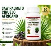 Saw Palmetto Pygeum Ciruelo Africano Suplemento Hombre