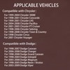 Ignition Lock Cylinder W/ 2 Keys Compatible with Chrysler Dodge
