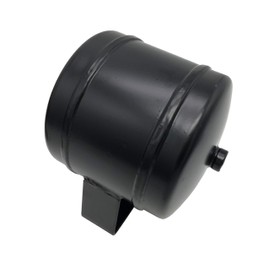 Lhfacc 0.5 Gallon Air Tank Air Reservoir Tank with 1/4 Inches NPT Ports, Black