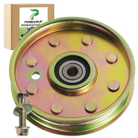 POSEAGLE 2 Pack 756-1229 Idler Pulley Replaces Cub Cadet 756-1229 Idler Pulley 756-1229, MTD 756-1229 Pulley, 756 1229 Pulley, Cub Cadet 01004081 Pulley, Cub Cadet 02005077, Snapper 7023966yp, 7023966