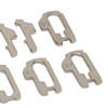 380 Pcs Car Lock Reed Stainless Steel Car Locking Plate
