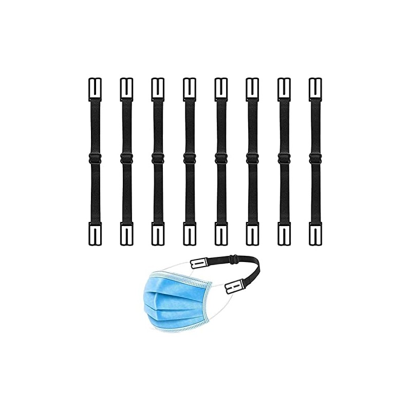 10 Piece Mask Holder Elastic Mask Holder to Relieve Ears