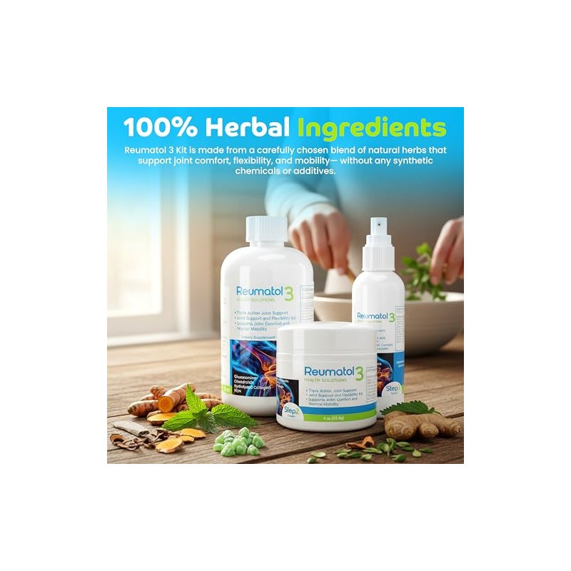 Reumatol 3 Kit – Natural Joint Support Formula for Comfort
