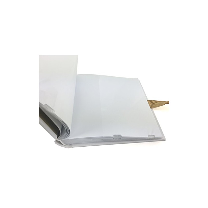 ukgiftstoreonline Large Wedding Photo Album 50 6x8 with verse design