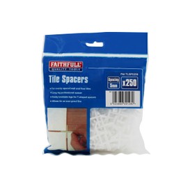 Faithfull FAITLSP5250 Tile Spacers, Multi-Colour