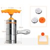 Manual Noodle Maker Multi Functional Stainless Steel Pasta Press Maker