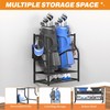 Ultrawall Wall Mount Golf Bag Organizer, 2 Golf Bag Storage