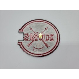 Cincinnati HUNS CAHL Throwback Hockey Jersey Iron On Patch 4" Vintage