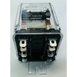 POTTER & BRUMFEILD TE Potter & Brumfield KUP-11D55 Relays 12VDC Coil 1/3HP / 120/240VAC / 10A NEW