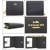 Coach FC2862 Women’s Wallet (Bi-fold) Black C2862, Pebbled Leather, C
