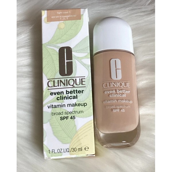 Clinique Even Better Clinical Vitamin Makeup SPF45 ~ LIGHT COOL