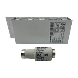 SIEMENS Ingenuity for life – x5 DIAZED fuse inserts, 500 V, 25 A