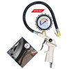 BRILLIANT TOOLS BT691019 Tyre Inflator Gauge 0-16 Bar [Powered by