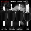 WARRIOR Tattoo Tubes/Disposable Tattoo Grip with Long Tip in Soft