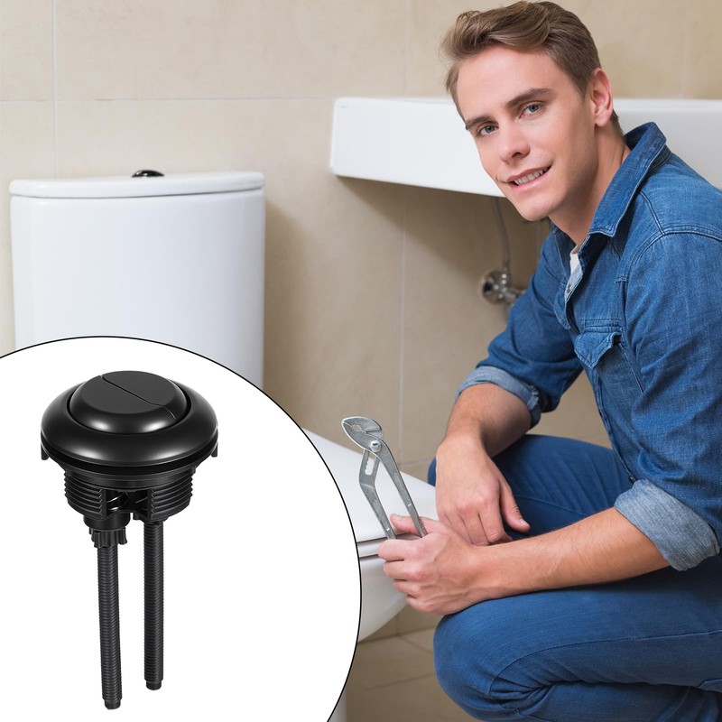 48mm Toilet Button Pusher, Toilet Push Button, Dual Flush Adjustable