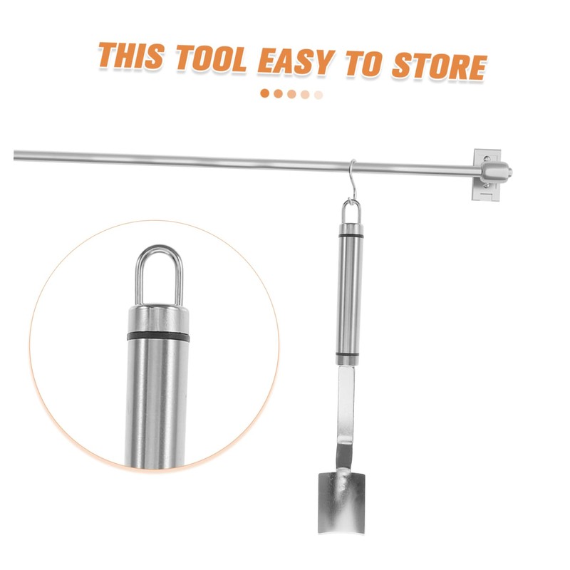 iplusmile Stainless Steel Corn Peeler Tool Easy Clean Corn Remover