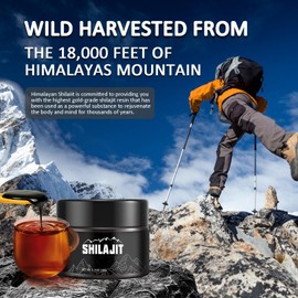 Pack of 2 Natural Shilajit Resin 50 g, Shilajit Resin Pure Himalaya, SHilajit Original Himalaya Organic, for Men and Women