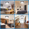 Drosbey 36W Dimmable LED Flush Mount Ceiling Light Fixture, Kitchen