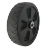 Greenstar AL-KO Medium Black Aluminium Lawnmower Wheel 200mm 5.5kg