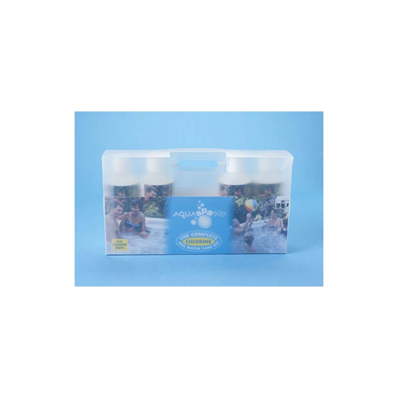 AQUASPARKLE Complete Spa Care Kit - Chlorine for Hot tubs