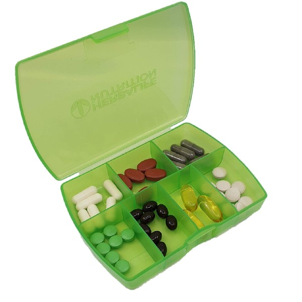 Herbalife - Dispensador de pastillas para tabletas (7 ranuras)