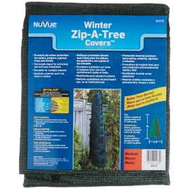 Nuvue Products 24173 Zip-A-Tree Covers, Multiple, Green, 6'