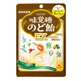 UHA Mikakuto Mikakuto Flavor Sugar Throat EX Bags, 3.2 oz (90 g) x 6 Bags