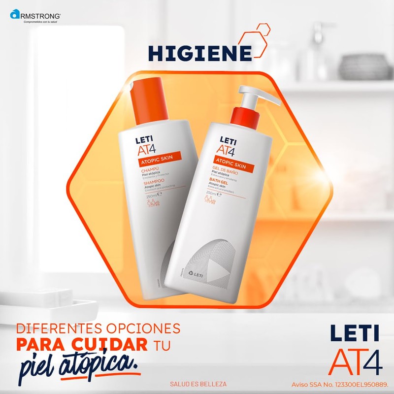 Leti At4 Shampoo, 250 ml