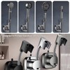 Suction Cup Shower Head Holder - Angle Adjustable Spring Arm,