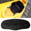 Adjustable Kayak Non slip Canoe Seat Backrest Comfortable Pad Black