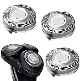 Cabezas de reemplazo SH50 adecuado para máquinas de afeitar - Compatible con la serie 5000 (S5xxx), PT8xx & More - cabeza de reemplazo de afeitadora eléctrica para hombres