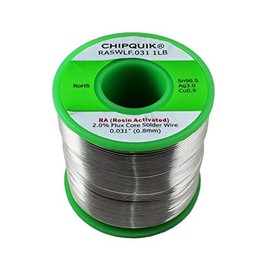 LF Solder Wire 96.5/3/0.5 Tin/Silver/Copper Rosin Activated .031 45.5 g