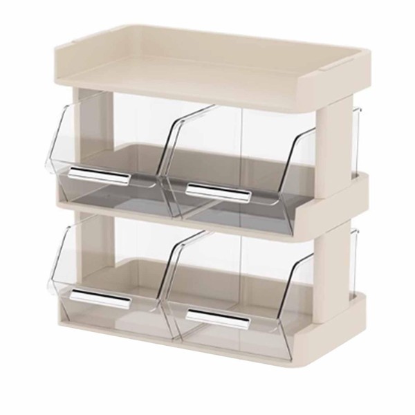 Vertical Tea Bag Box Caddy for Tea Bags, Tea Bag
