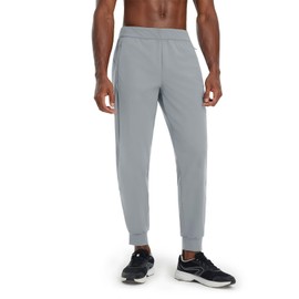 M MAELREG Men's Lightweight Golf Joggers with Pockets Stretch Quick Dry Tapered Track Pants Golf Sweatpants for Men