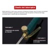 Zuotai Soplete De Manguera Para Gas Doble Interruptor Con 35mm